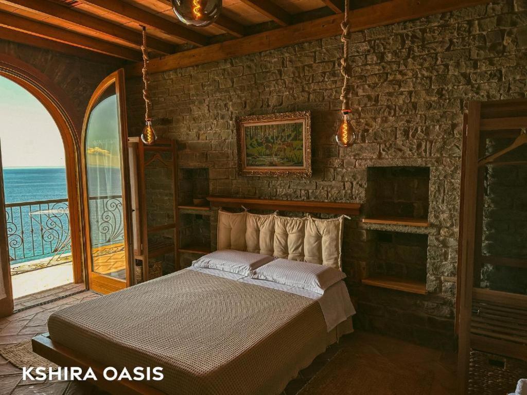 Lägenhet Kshira Oasis - Boutique With Private Beachfront With & Restaurant Qeparo